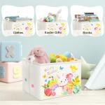 Easter Bunny Storage Basket for Toys and Clothes