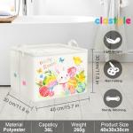 Easter Bunny Storage Basket for Toys and Clothes