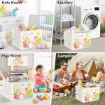 Easter Bunny Storage Basket for Toys and Clothes