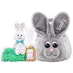 Personalized Plush Easter Basket for Kids