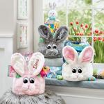 Personalized Plush Easter Basket for Kids
