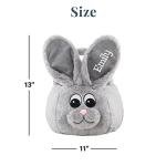 Personalized Plush Easter Basket for Kids