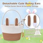 Personalized Bunny Easter Basket for Kids