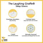 David's Giraffe Baby Rattles 0-3 Months, 2-Pack