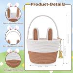 Personalized Bunny Easter Basket for Kids