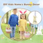 Personalized Bunny Easter Basket for Kids