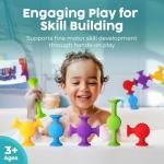 BUNMO Suction Bath Toys | Connect, Build, Create