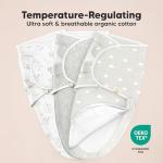 3-Pack Organic Cotton Baby Sleep Sacks