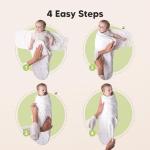 3-Pack Organic Cotton Baby Sleep Sacks