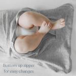 HALO Cotton Sleepsack Swaddle Blanket for Newborns