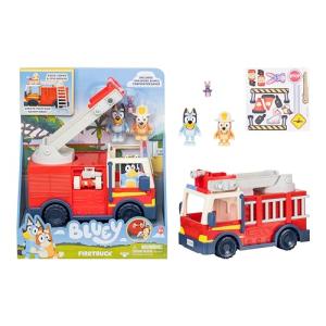 Bluey Firetruck with Exclusive Bingo and Bob Figures