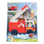 Bluey Firetruck with Exclusive Bingo and Bob Figures
