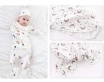 3-Pack Newborn Knotted Gown and Hat Set