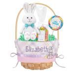 Personalized Easter Basket for Kids with Embroidery