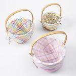 Personalized Easter Basket for Kids with Embroidery