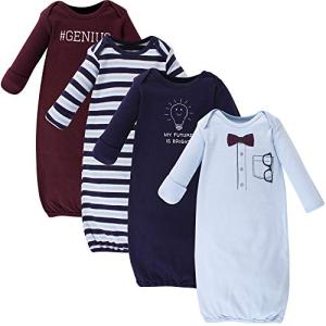 Unisex Cotton Baby Gowns for Newborns, 0-6 Months