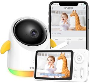 Video Baby Monitor with Night Vision and App Control