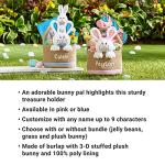 Personalized Easter Basket for Kids with Bunny