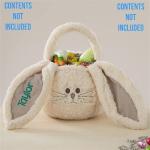 Personalized Plush Bunny Easter Treat Bag for Baby