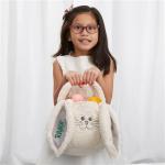 Personalized Plush Bunny Easter Treat Bag for Baby