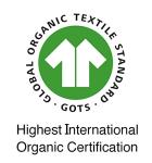 Organic Kimono Gown for Baby (0-6 Months)