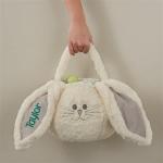Personalized Plush Bunny Easter Treat Bag for Baby