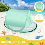 Large UPF 50+ Baby Beach Tent with Mosquito Net