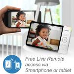 VTech Smart WiFi Baby Monitor with 360° View