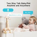 2K Baby Monitor with App and 360° View