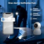 2K Baby Monitor with App and 360° View