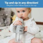 Dr. Brown's Narrow Sippy Straw Bottle - 8oz/250mL