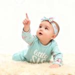 Newborn Baby Girl Little Sister Sleeper Gown