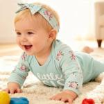 Newborn Baby Girl Little Sister Sleeper Gown