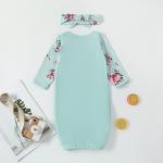 Newborn Baby Girl Little Sister Sleeper Gown