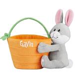 Personalized Bunny Easter Basket for Kids