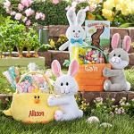 Personalized Bunny Easter Basket for Kids