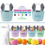 Personalized Blue Easter Basket for Babies and Kids