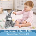Interactive Dimple Milo Peek a Boo Bunny Plush