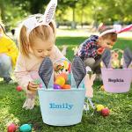 Personalized Blue Easter Basket for Babies and Kids