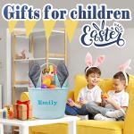 Personalized Blue Easter Basket for Babies and Kids