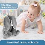 Interactive Dimple Milo Peek a Boo Bunny Plush