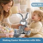 Interactive Dimple Milo Peek a Boo Bunny Plush