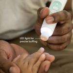 Frida Baby Electric Nail Buffer Kit with LED Light