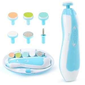 Baby Electric Nail Trimmer & File Kit