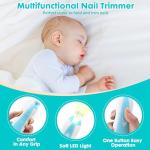 Baby Electric Nail Trimmer & File Kit