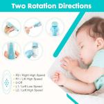 Baby Electric Nail Trimmer & File Kit