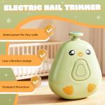 Electric Baby Nail Trimmer with 6 Grinding Heads