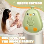 Electric Baby Nail Trimmer with 6 Grinding Heads