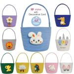 Personalized Kids' Easter Basket with Handle