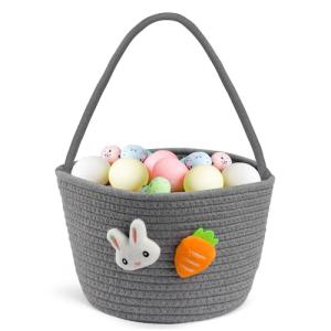 Goodheim Personalized Plush Bunny Easter Basket